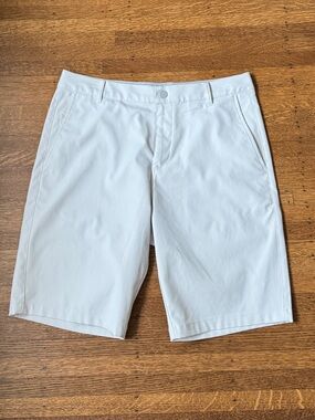 Puma Ash Gray Men's Golf Shorts - 32